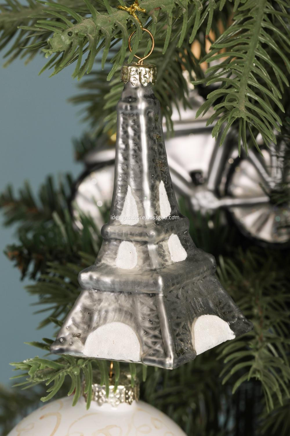 IDesigns premium glass Christmas ball collection showcasing elegant holiday decorations