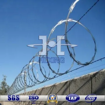 Hot-dipped Galvanized Concertina Razor Barbed Wire