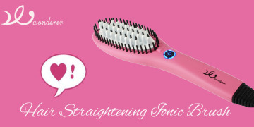 Heated Straightening Hair Brush