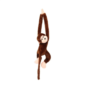 Wholesale Cute Monkey Plush Toys with Soft Polyester Fabric and Long Arms