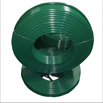 PVC gecoate groene draad /zwarte draad