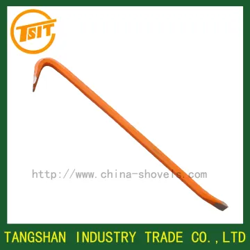 forged steel crowbar