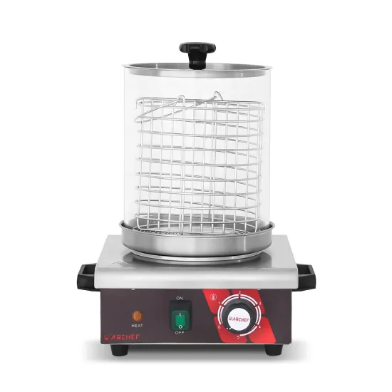 CE Certified Commercial Stainless Steel Electric Hot Dog Warmer