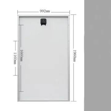 High Efficiency Monocrystalline Photovoltaic Cell Solar Panels 250 Watt
