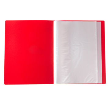 Custom Logo Transparent A4 Plastic Display Clearbook Sheet Protectors