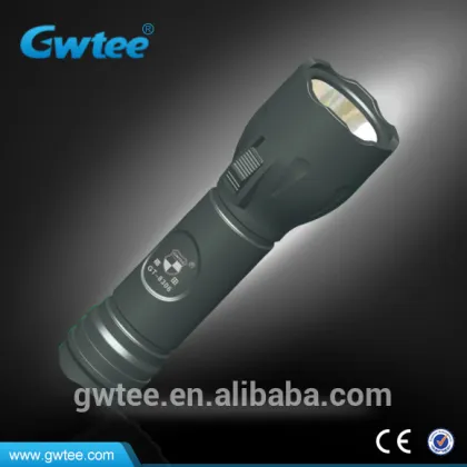 plastic dual lights portable led flashlight GT-8107