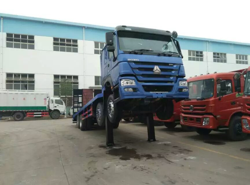 front lifting machine flatbed transportation platform truck