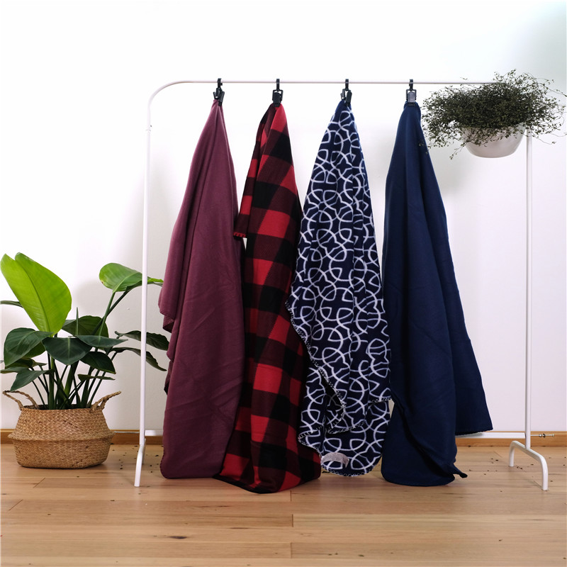 100% Microfiber Fabric Flannel Fleece Home Bed Blankets