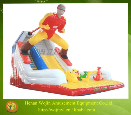 2016 popular sale inflatable snow slide water slide