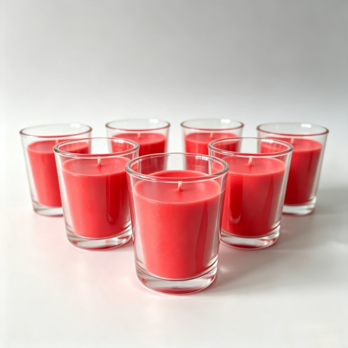 24 Hour Glass Prayer Candle for Spiritual Lighting