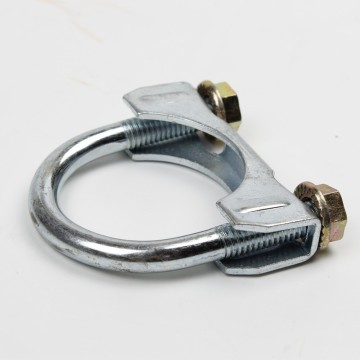 Auto exhaust system use pipe clamp in U shape