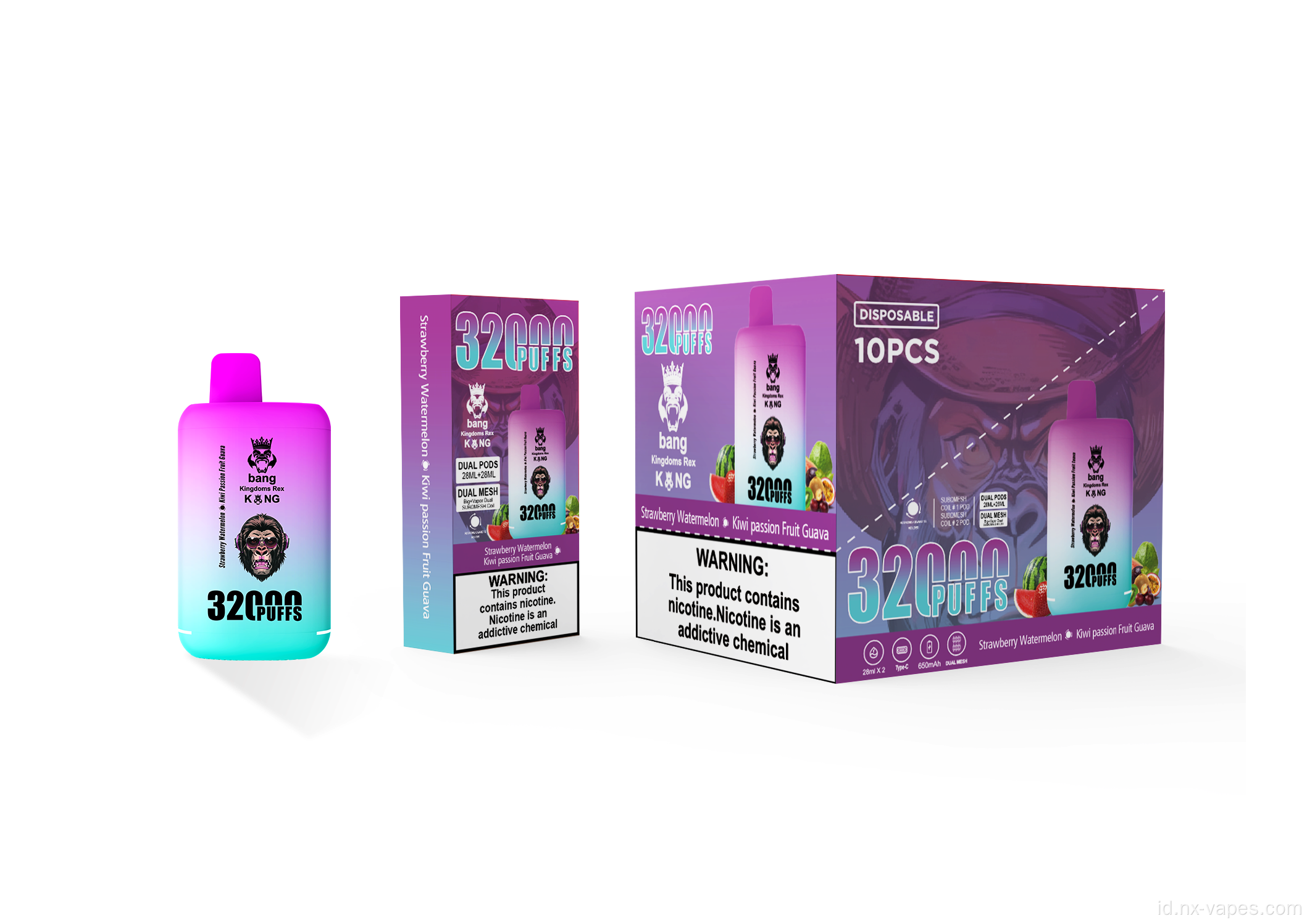 Bang King 32000 Puffs Dual Pod Wholesale