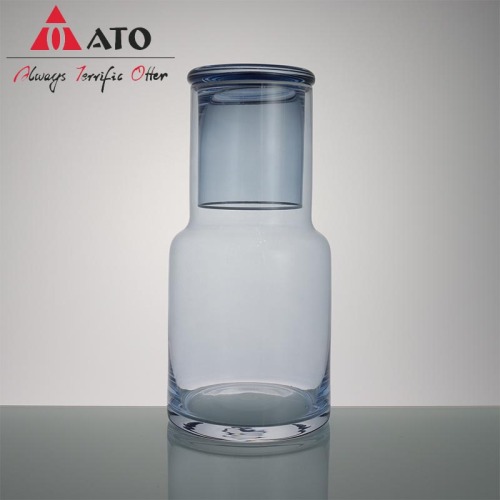 زرقاء طراز خمر النبيذ النبيذ decanter ماء carafe