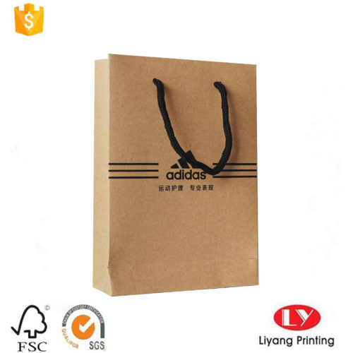 Eco-Friendly Brown Kraft Gift Paper Shopping Bag