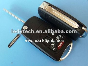 New arrival Chrysler 4+1 buttons flip modified remote key shell auto car key blank