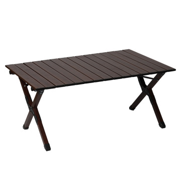 Camping Picnic Folding Aluminum Alloy Egg Roll Table