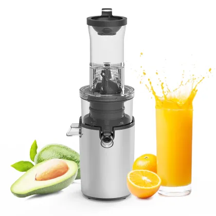 Orange and Pomegranate Cold Pressed Blender Juice Machine