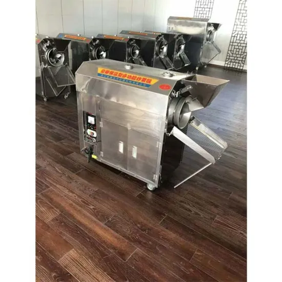 Small Electric Soybean Cashew Nut Sesame Pumpkin Seed Corn Peanut Dry Grain Chili Roaster Machines for Sale