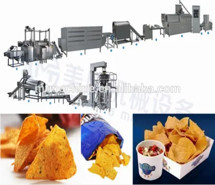 Corn Doritos Making Machinery/Tortilla doritos Production Line