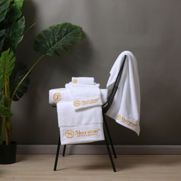 White Hotel Towels/ Platinum White Cotton Hotel Towel