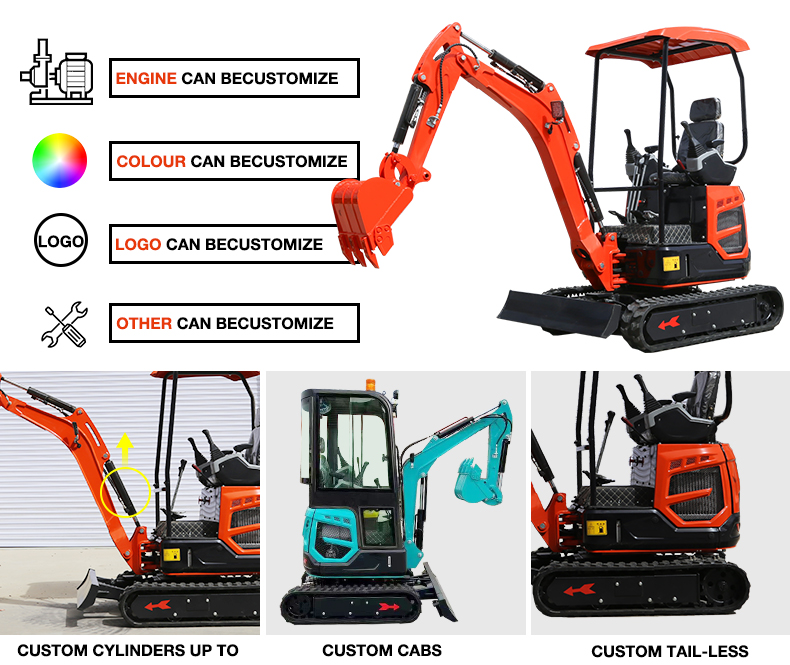 1 8ton Mini Excavator