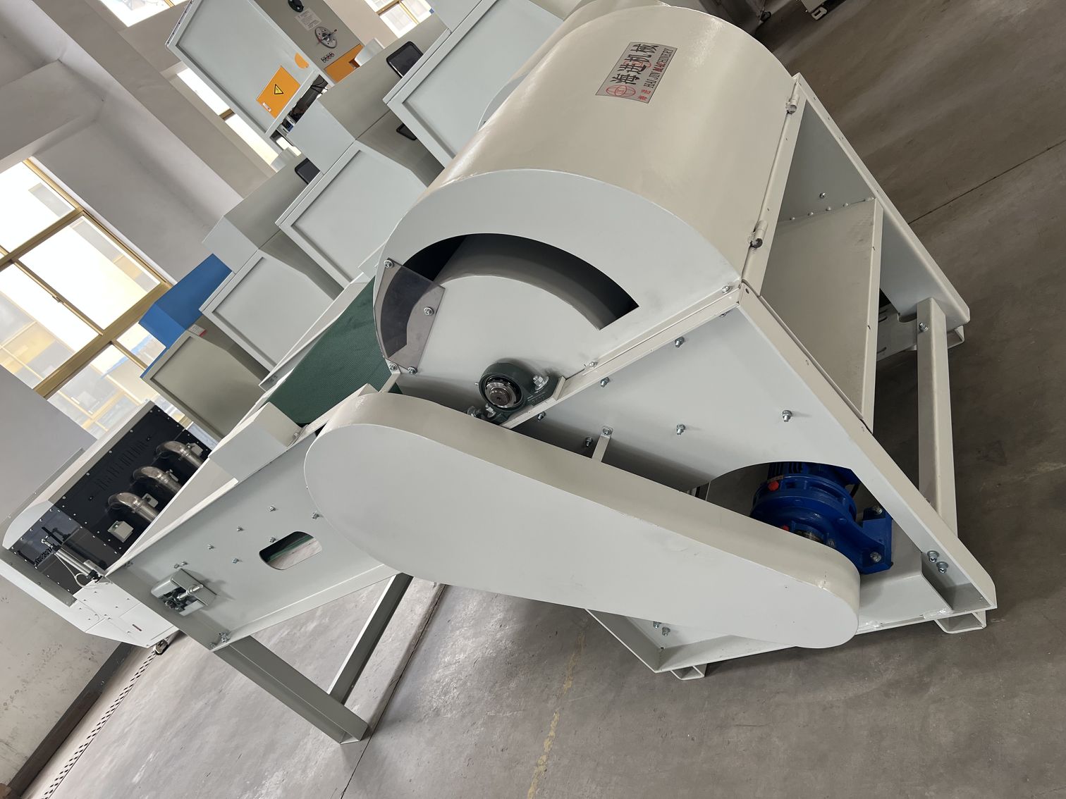 waste fiber material opener waste fiber material opener