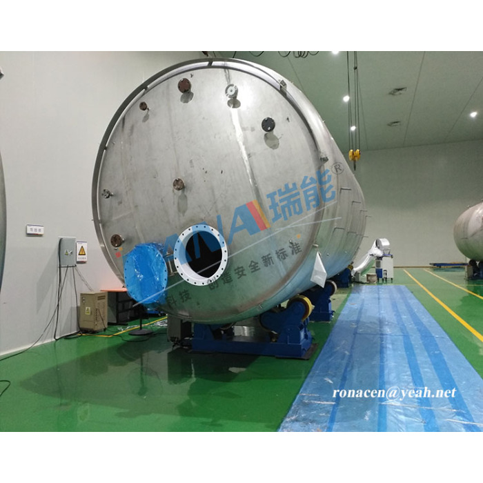 Рэзервуар для захоўвання вымярэнняў HCL з падкладкай з PFA
