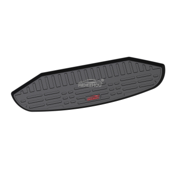 Aangepaste fit 5d 3D TPV All-Weather Duurzame voorste trunkmat voor Tesla Cybertruck 2024