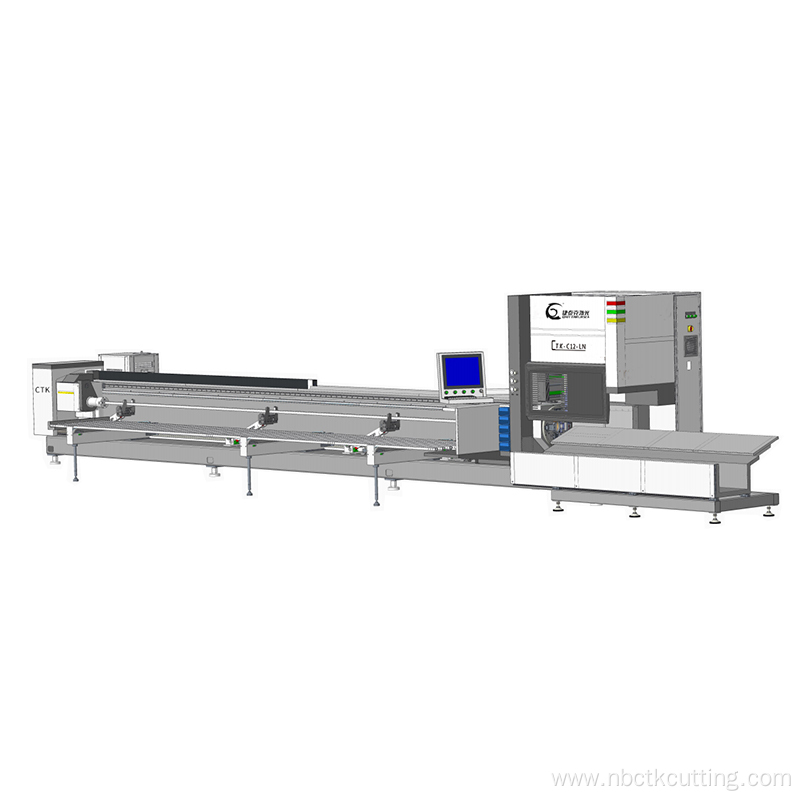 High performance 3D automatic laser pipe cutting machine