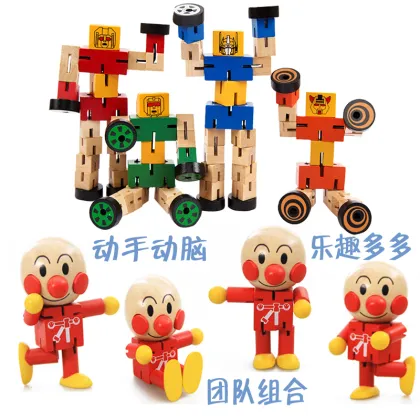 Doll Puppet Wooden Toys Children Toys Colorful