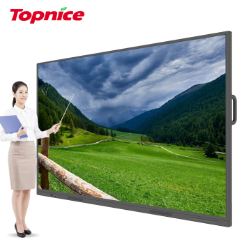TopNice 65 -дюймовый интерактивный ЖК -дисплей с написанием проекции для конференц -залов
