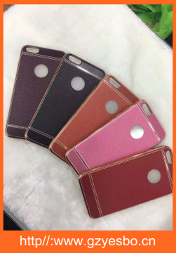 Factory New style For iphone 7 pu leather soft TPU cover case , for samsung S7 Note7
