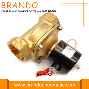 2S500-50 UW-50 2'' Normally Closed Brass Solenoid Valve