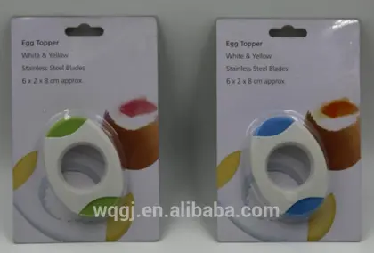 New Design eggshell Topper cutter Plastic Materials