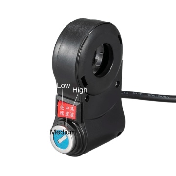3 Gears Electric Bisiklet Anahtarı Düğmesi Kontak Anahtarı - Toptan Elektrikli Bisiklet Aksesuarları