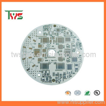 White Solder Mask Mc Pcb With Leds For Light 