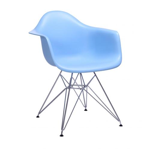 Cadeira de jantar de plástico Eames DAR réplica