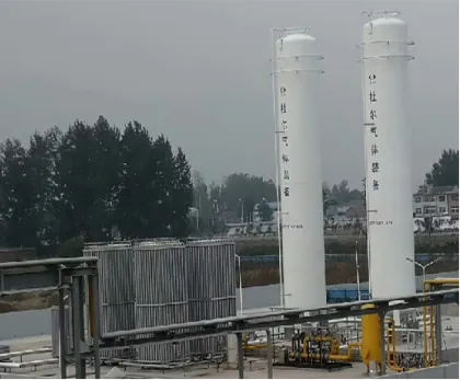 long service two layers full containment storage tank