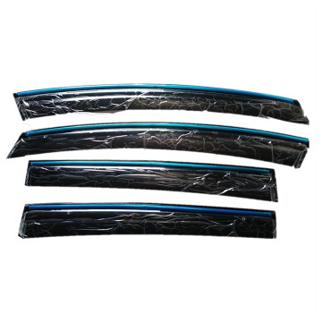 12-Year Factory Injection Black Thickness Window Deflector for Toyota RAV4 2014-2019