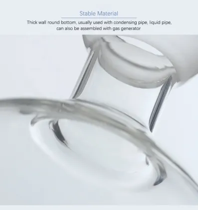 Glass Rotary Flask/Evaporating Flask/Boiling Bottle for Rotary Evaporator