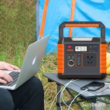 SunBeam 휴대용 발전소 MP2000, 2000WH 백업 리튬 배터리, 110V 순수 사인파 AC 아울렛, 야외 캠핑 여행 사냥 비상 사태