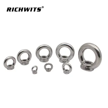 Stainless Steel Lifting Eye Nuts DIN582 Steel Forged Ring Nut Anchor Lifting Eye Nuts