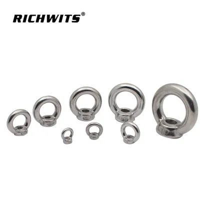 Stainless Steel Lifting Eye Nuts DIN582 Steel Forged Ring Nut Anchor Lifting Eye Nuts