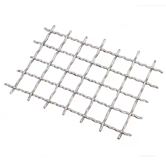 304 316L Stainless Steel Crimped Wire Mesh - 4567300 Mesh 1mm 1.2mm Wire Diameter