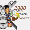 Vaporizador al por mayor desechable 2000 Puffs