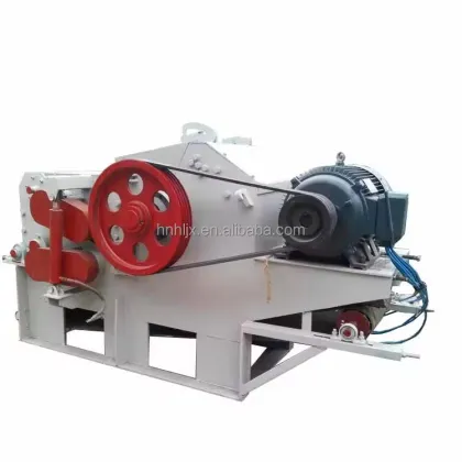 High-Quality Wood Chipper for Heating Pellets - Double Bridge Forest Master Chipper with Magnet
