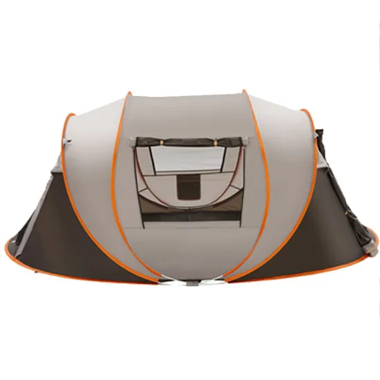 Instant Pop-Up PVC Canvas Travel Hiking Picnic Shelter Tent