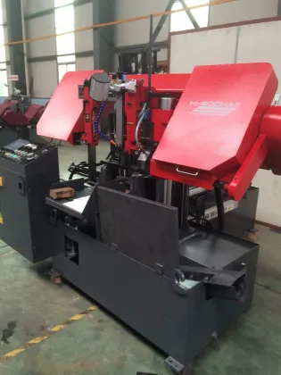 China shuangli SLMT Brand hydraulic sawing machine , metal hack saw machine , sheet sawing machine