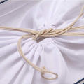 Armazenamento de roupas de cordão de cordão de tração dobra