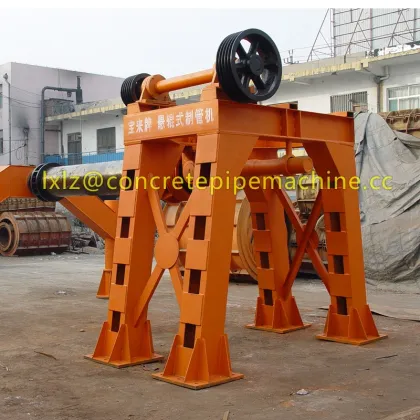 Suspended Roller Cement Pipe Making Machine for Concrete Pipes